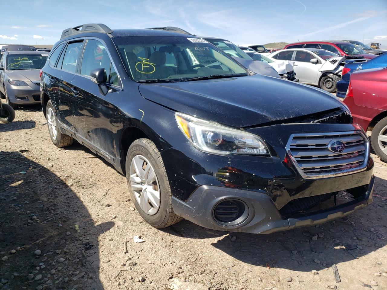 SUBARU OUTBACK 2. 2015 with VIN 4S4BSBACXF3244197 - Photo from auction