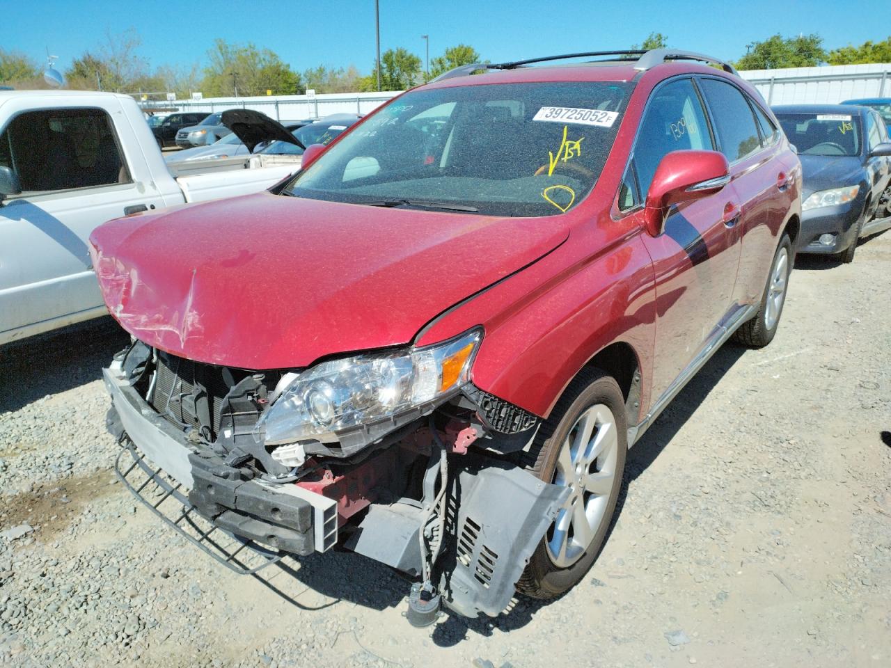 Фото 2 с аукциона – 2010 LEXUS RX 350 с VIN 2T2BK1BA8AC058228