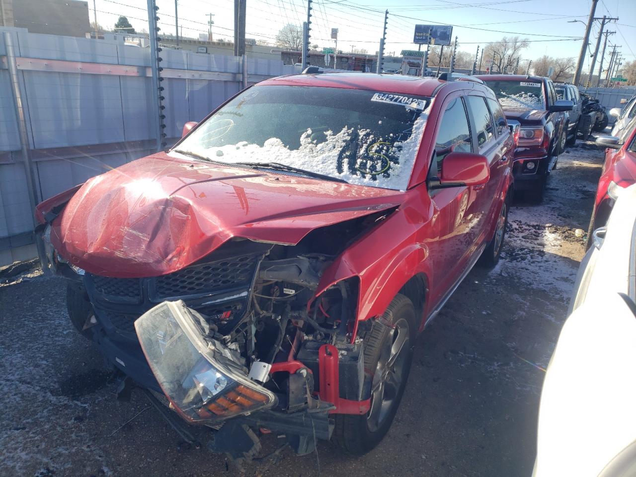 Photo 2 from auction – 2017 DODGE JOURNEY CR with VIN 3C4PDCGB1HT612427