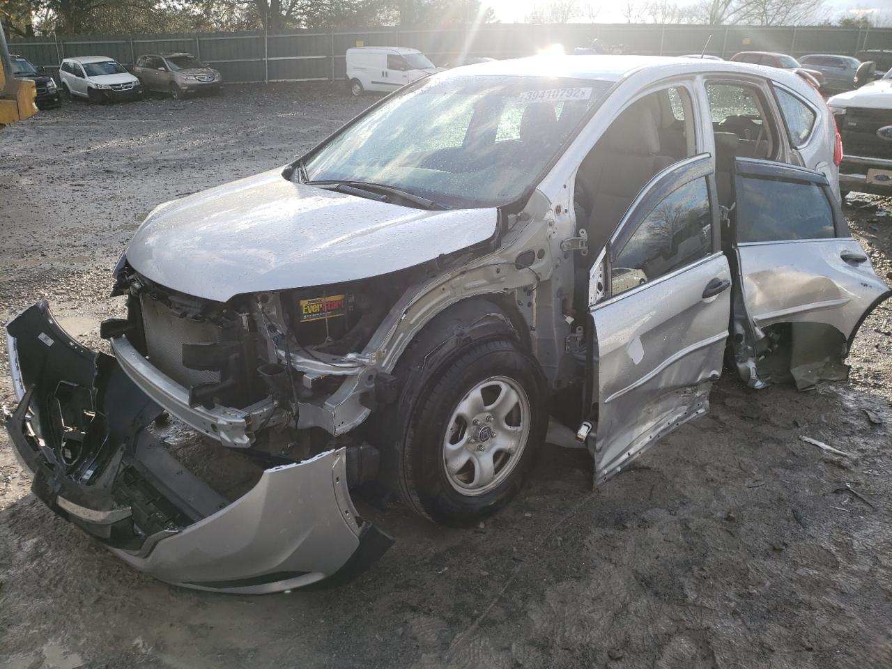 Photo 9 from auction – 2016 HONDA CR-V LX with VIN 2HKRM3H38GH535568