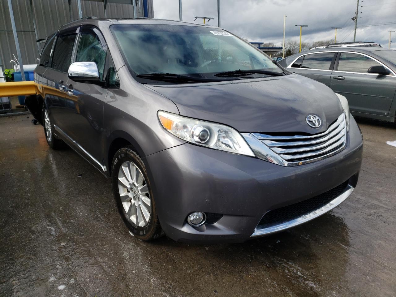 TOYOTA SIENNA XLE 2011 with VIN 5TDDK3DC1BS012756 - Photo from auction