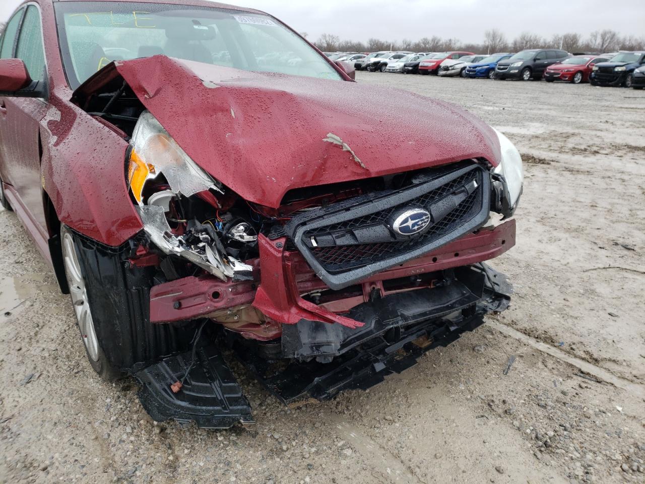 Photo 9 from auction – 2011 SUBARU LEGACY 2.5 with VIN 4S3BMBK61B3258734