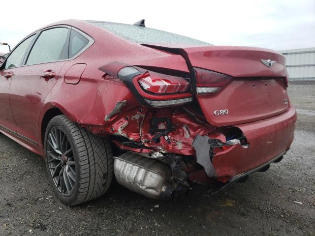 Photo 9 from auction – 2020 GENESIS G80 BASE with VIN KMTFN4JB9LU331063
