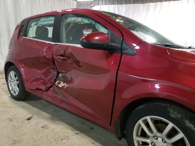 Photo 9 from auction – 2013 CHEVROLET SONIC LT with VIN 1G1JC6SG3D4127051