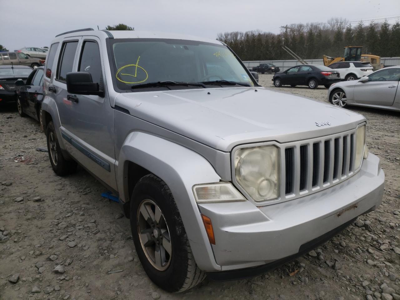 JEEP LIBERTY 2008 with VIN 1J8GN28K58W182121 - Photo from auction