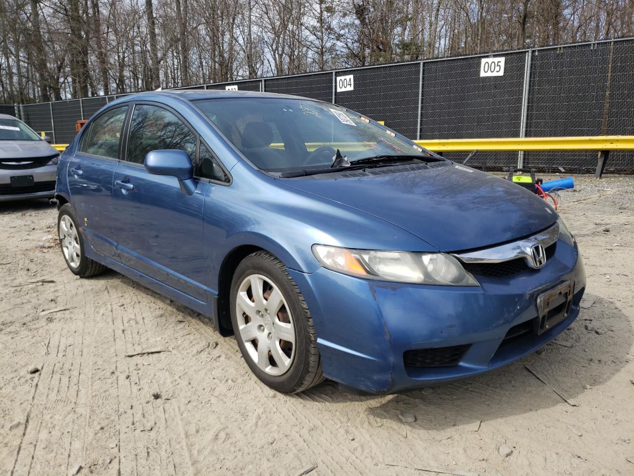 HONDA CIVIC LX 2011 with VIN 2HGFA1F51BH540022 - Photo from auction