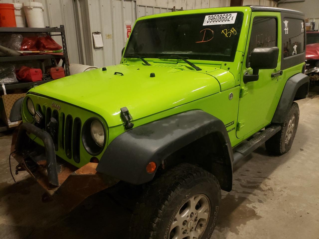 Photo 2 from auction – 2012 JEEP WRANGLER S with VIN 1C4AJWAG2CL264064