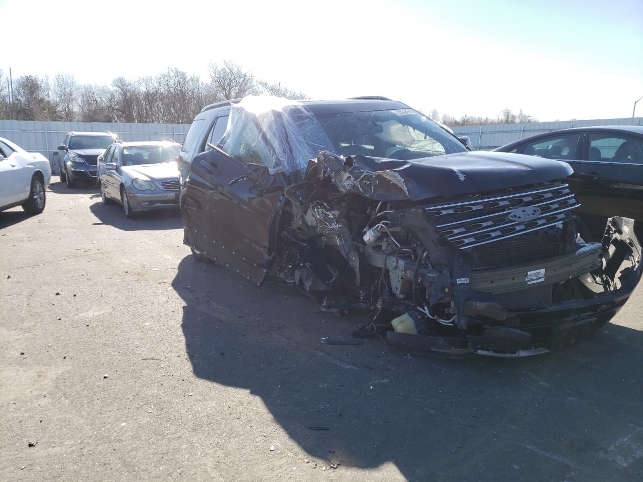 Photo 1 from auction – 2017 FORD EXPLORER X with VIN 1FM5K8DHXHGC59186