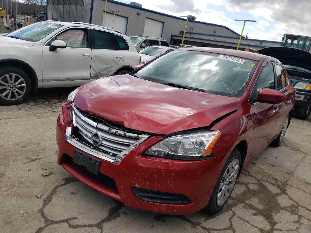 Photo 9 from auction – 2014 NISSAN SENTRA S with VIN 3N1AB7AP1EY318423