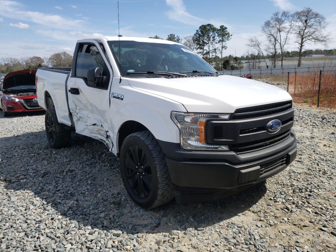 FORD F150 2018 with VIN 1FTMF1C58JKE21144 - Photo from auction