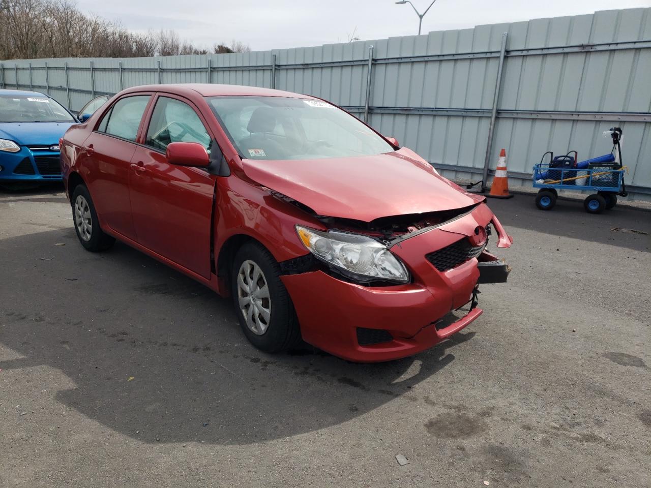 TOYOTA COROLLA 2009 with VIN JTDBL40E399066926 - Photo from auction