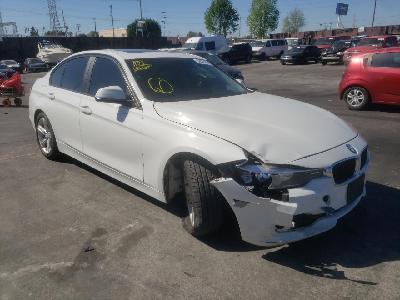 BMW 328 I SULE 2014 with VIN WBA3C1C51EK117404 - Photo from auction