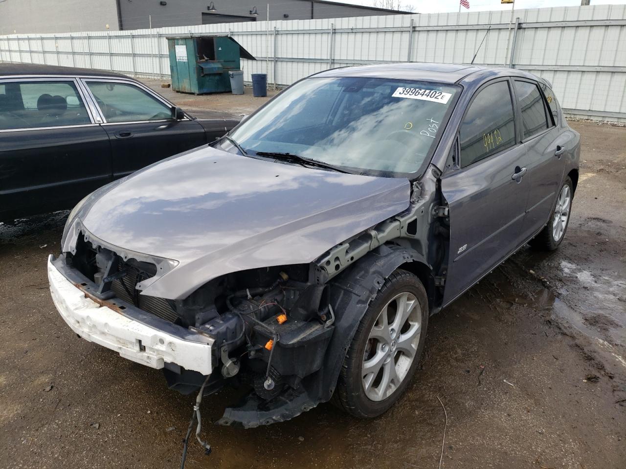 Photo 2 from auction – 2007 MAZDA 3 HATCHBAC with VIN JM1BK343371632830