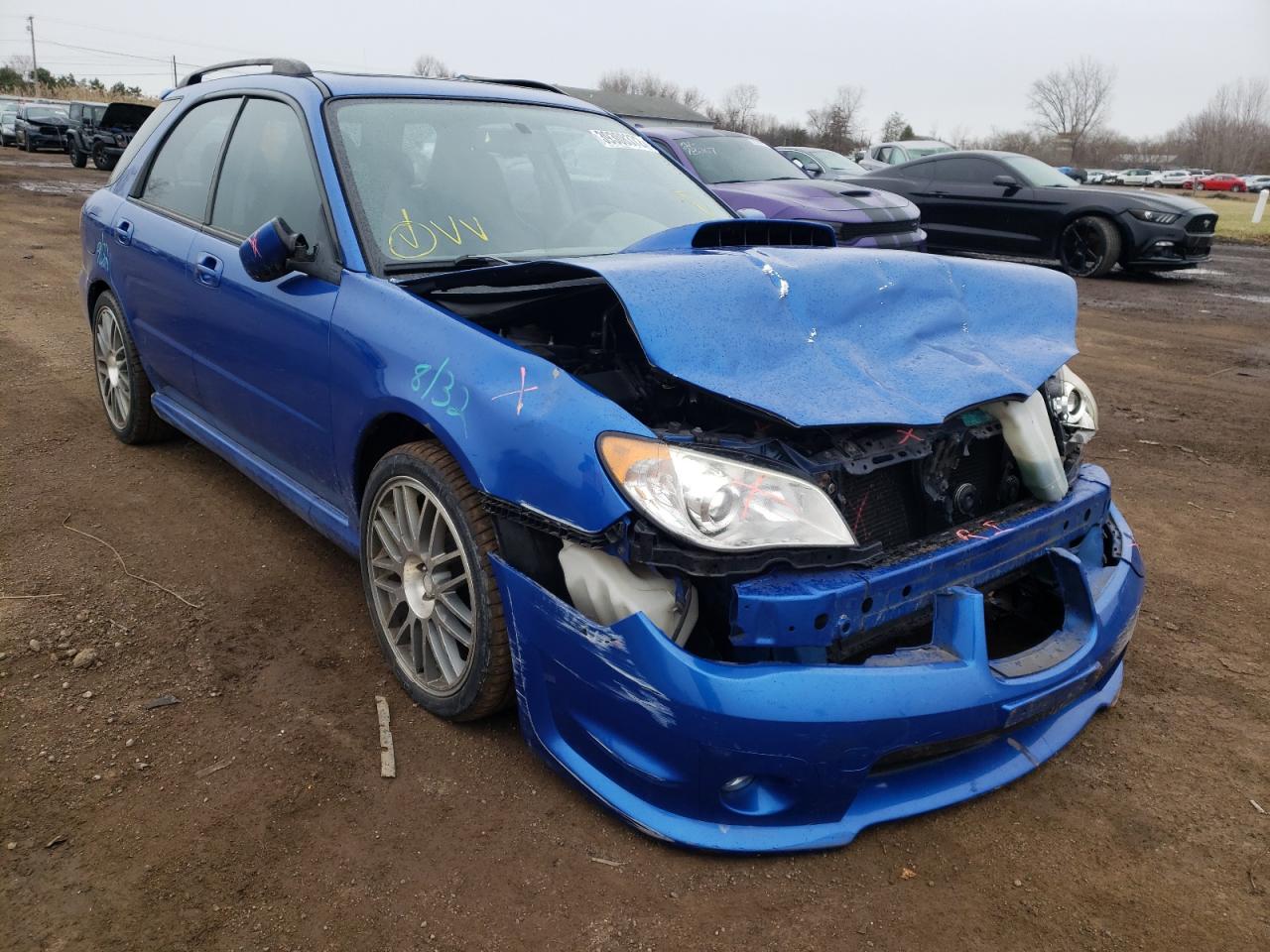Photo 1 from auction – 2007 SUBARU IMPREZA WR with VIN JF1GG74637G804754