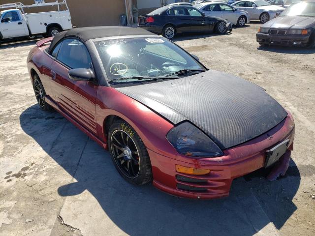 MITSUBISHI ECLIPSE SP 2001 with VIN 4A3AE85H31E068619 - Photo from auction