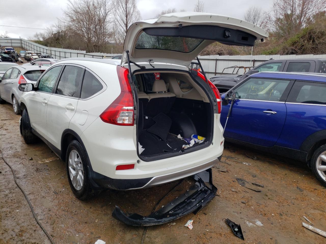 Photo 3 from auction – 2015 HONDA CR-V EXL with VIN 5J6RM4H78FL084977