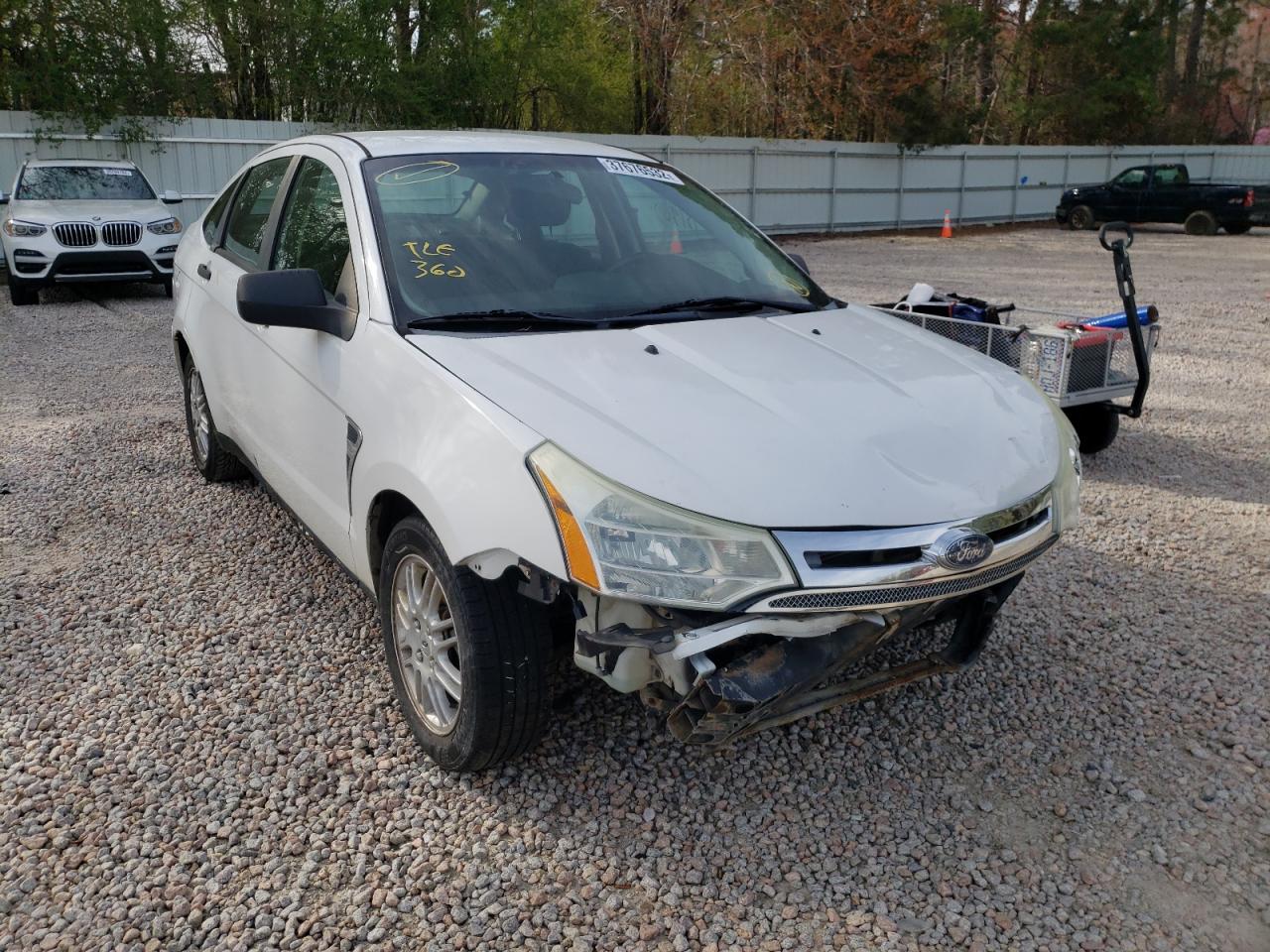 FORD FOCUS SE 2008 with VIN 1FAHP35N38W123018 - Photo from auction