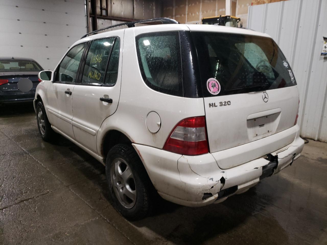 Photo 3 from auction – 2002 MERCEDES-BENZ ML 320 with VIN 4JGAB54E02A322261