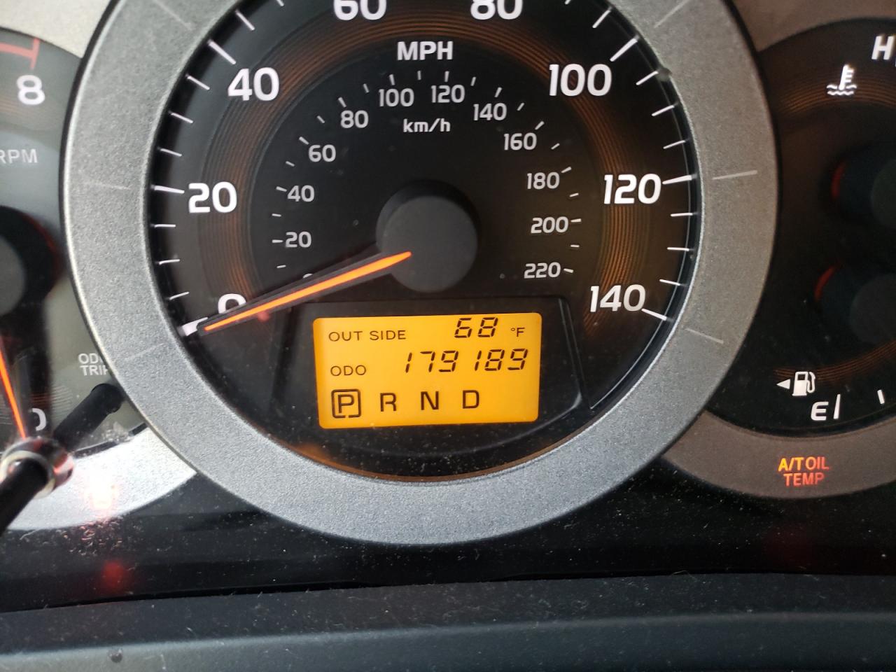 Photo 8 from auction – 2007 TOYOTA RAV4 LIMIT with VIN JTMBD31V675081074