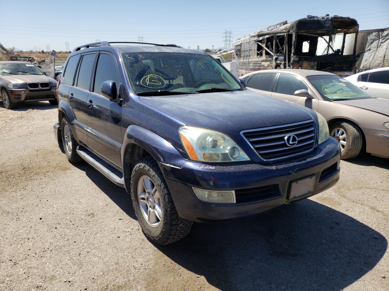 LEXUS GX 470 2005 with VIN JTJBT20X050094541 - Photo from auction