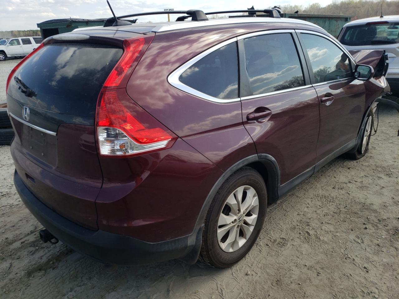 Photo 4 from auction – 2012 HONDA CR-V EXL with VIN 5J6RM3H76CL021883