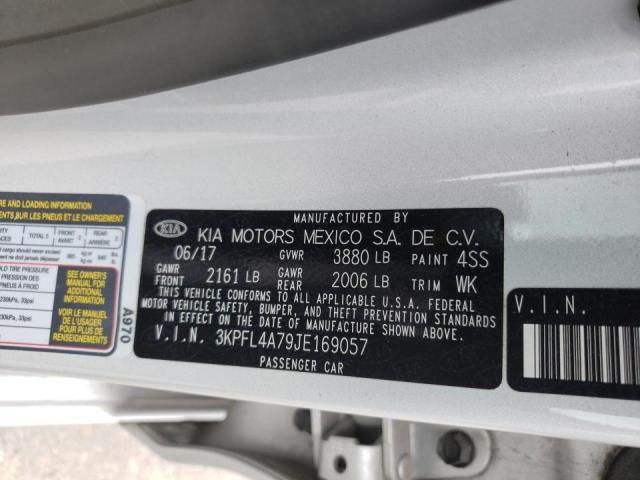 Photo 10 from auction – 2018 KIA FORTE LX with VIN 3KPFL4A79JE169057