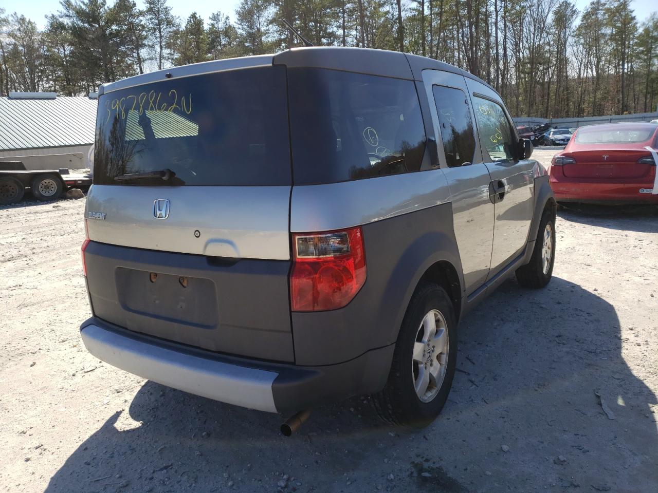 Photo 4 from auction – 2004 HONDA ELEMENT EX with VIN 5J6YH28564L023191