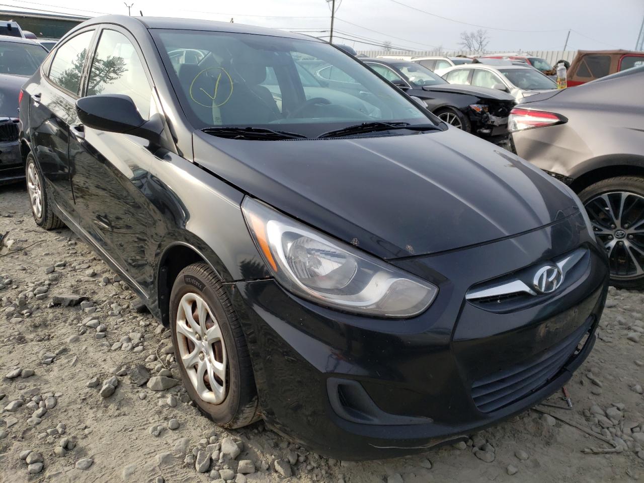 HYUNDAI ACCENT 2013 with VIN KMHCT4AE3DU352585 - Photo from auction