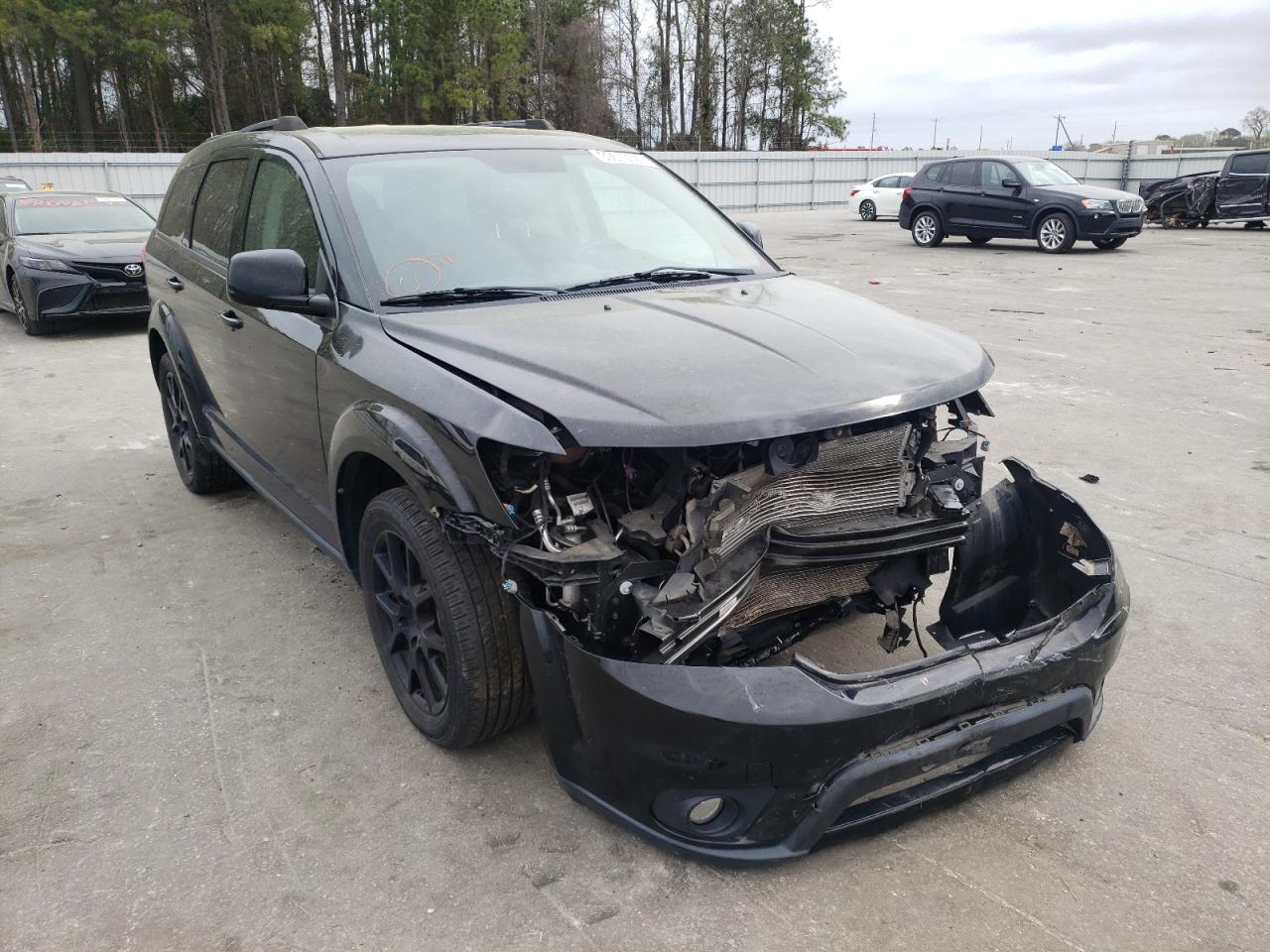 DODGE JOURNEY SX 2017 with VIN 3C4PDCBG3HT577361 - Photo from auction