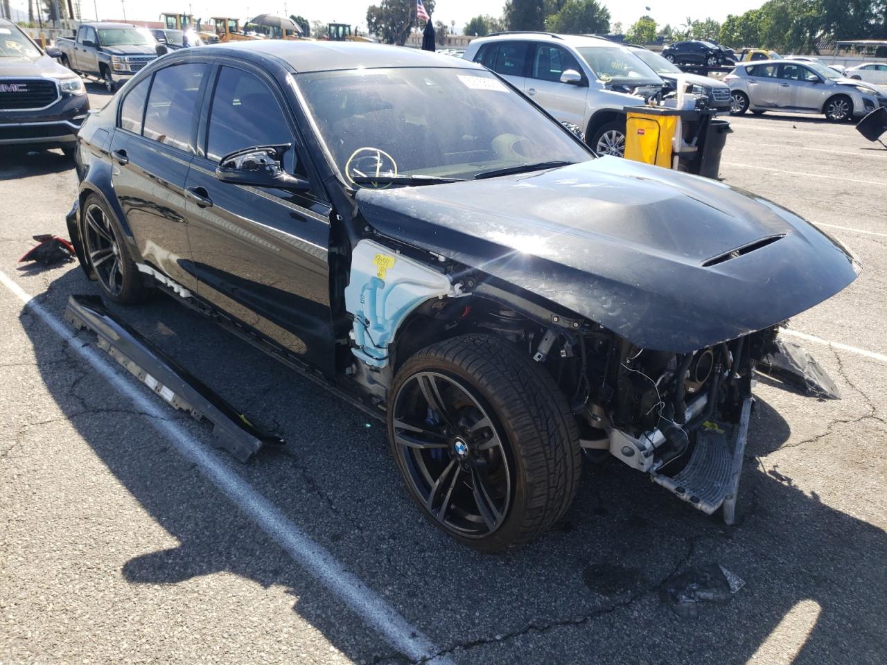 BMW M3 2018 with VIN WBS8M9C5XJ5L01066 - Photo from auction