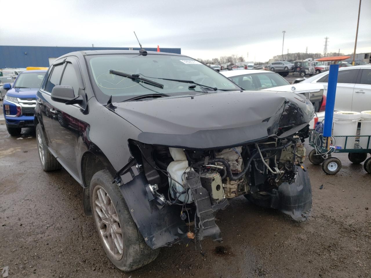 FORD EDGE LIMIT 2013 with VIN 2FMDK4KC6DBA73271 - Photo from auction