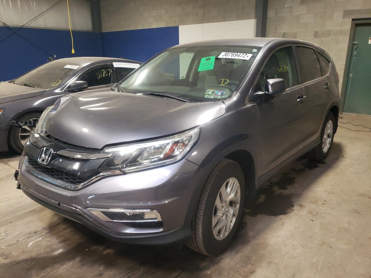 Photo 2 from auction – 2016 HONDA CR-V EX with VIN 2HKRM4H52GH672612