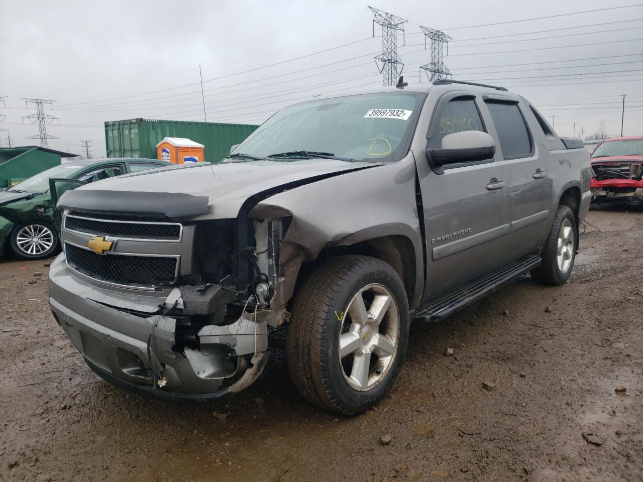 Photo 2 from auction – 2008 CHEVROLET AVALANCHE with VIN 3GNFK12358G307339