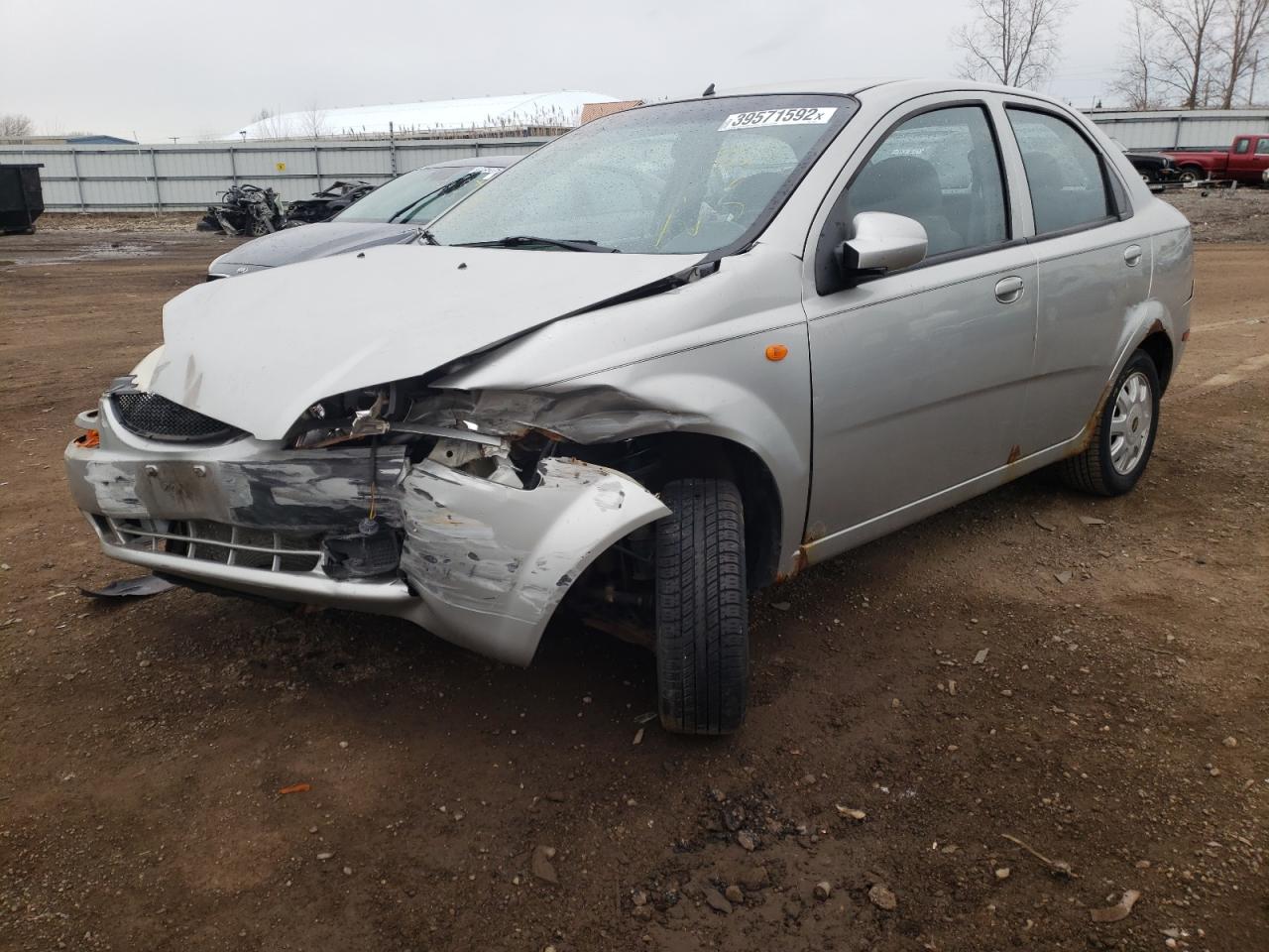 Photo 2 from auction – 2004 CHEVROLET AVEO LS with VIN KL1TJ52634B145575