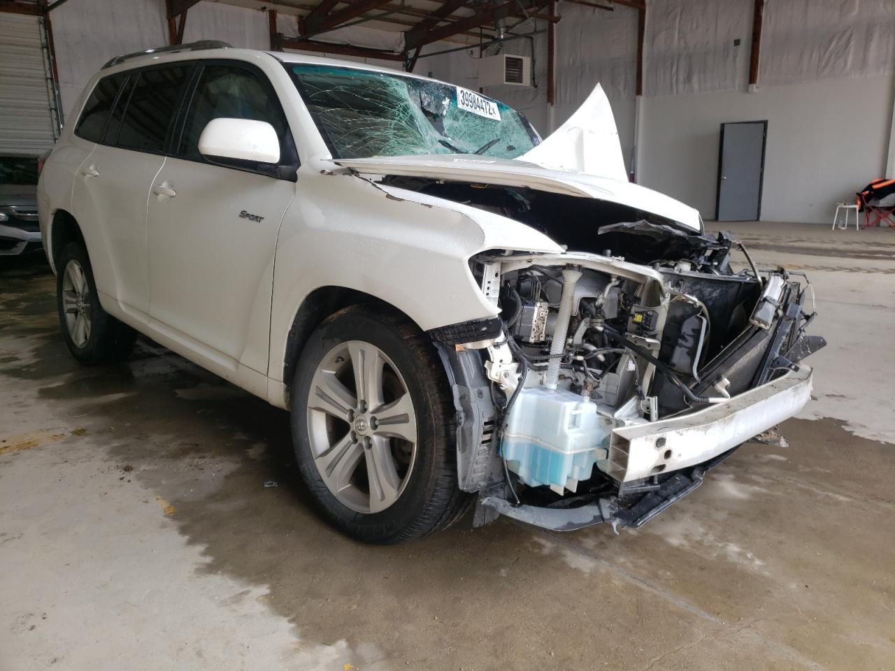 TOYOTA HIGHLANDER 2008 with VIN JTEES43A482035423 - Photo from auction