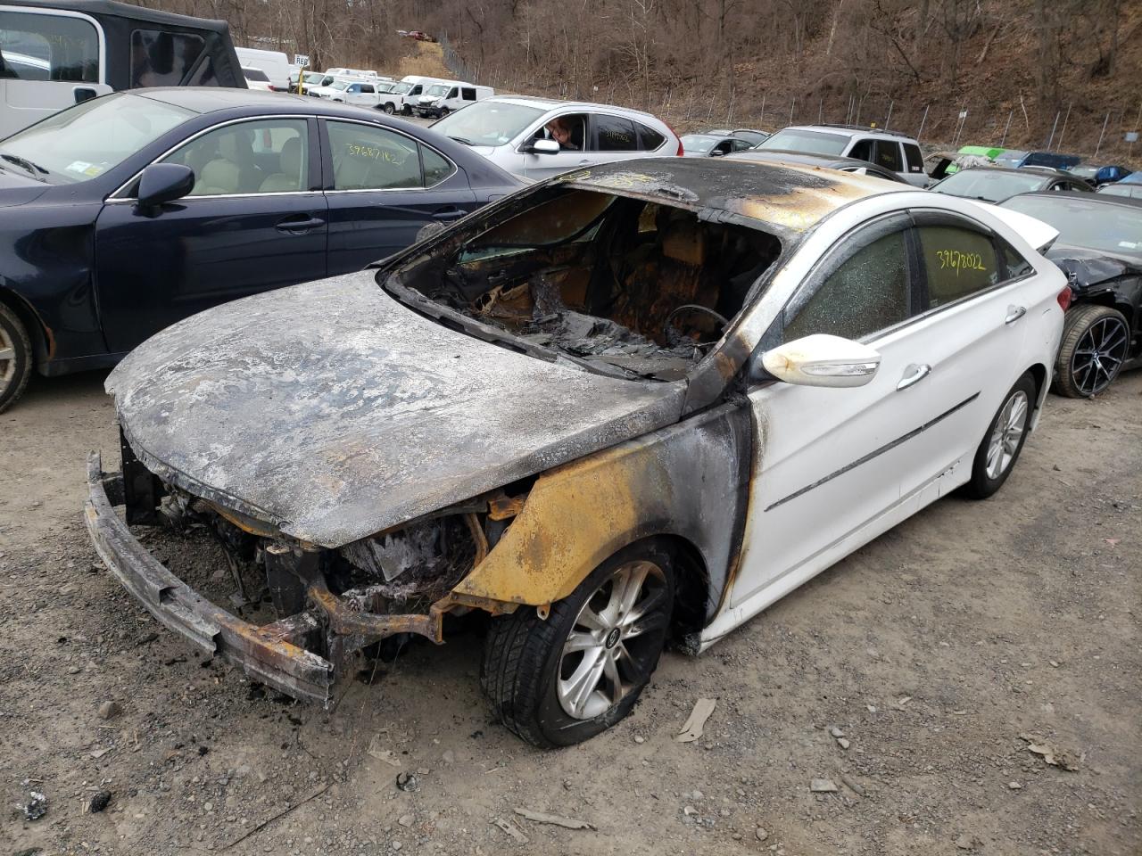Photo 2 from auction – 2014 HYUNDAI SONATA GLS with VIN 5NPEB4AC1EH814328