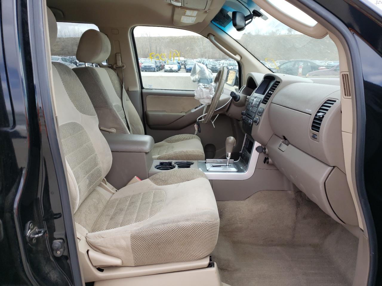 Photo 5 from auction – 2008 NISSAN PATHFINDER with VIN 5N1AR18B58C603442