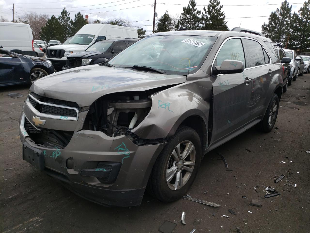 Photo 2 from auction – 2012 CHEVROLET EQUINOX LT with VIN 2GNFLEEK0C6100515