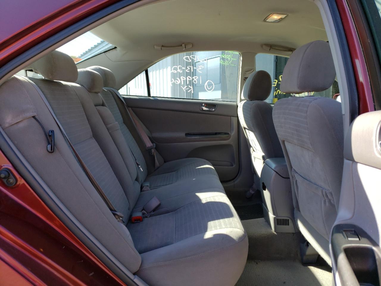 Photo 6 from auction – 2005 TOYOTA CAMRY LE with VIN 4T1BE32K75U397115