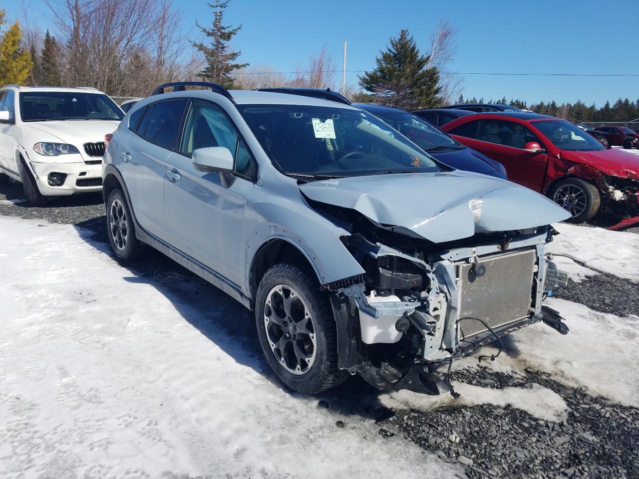 SUBARU CROSSTREK 2021 with VIN JF2GTABC0M8206821 - Photo from auction