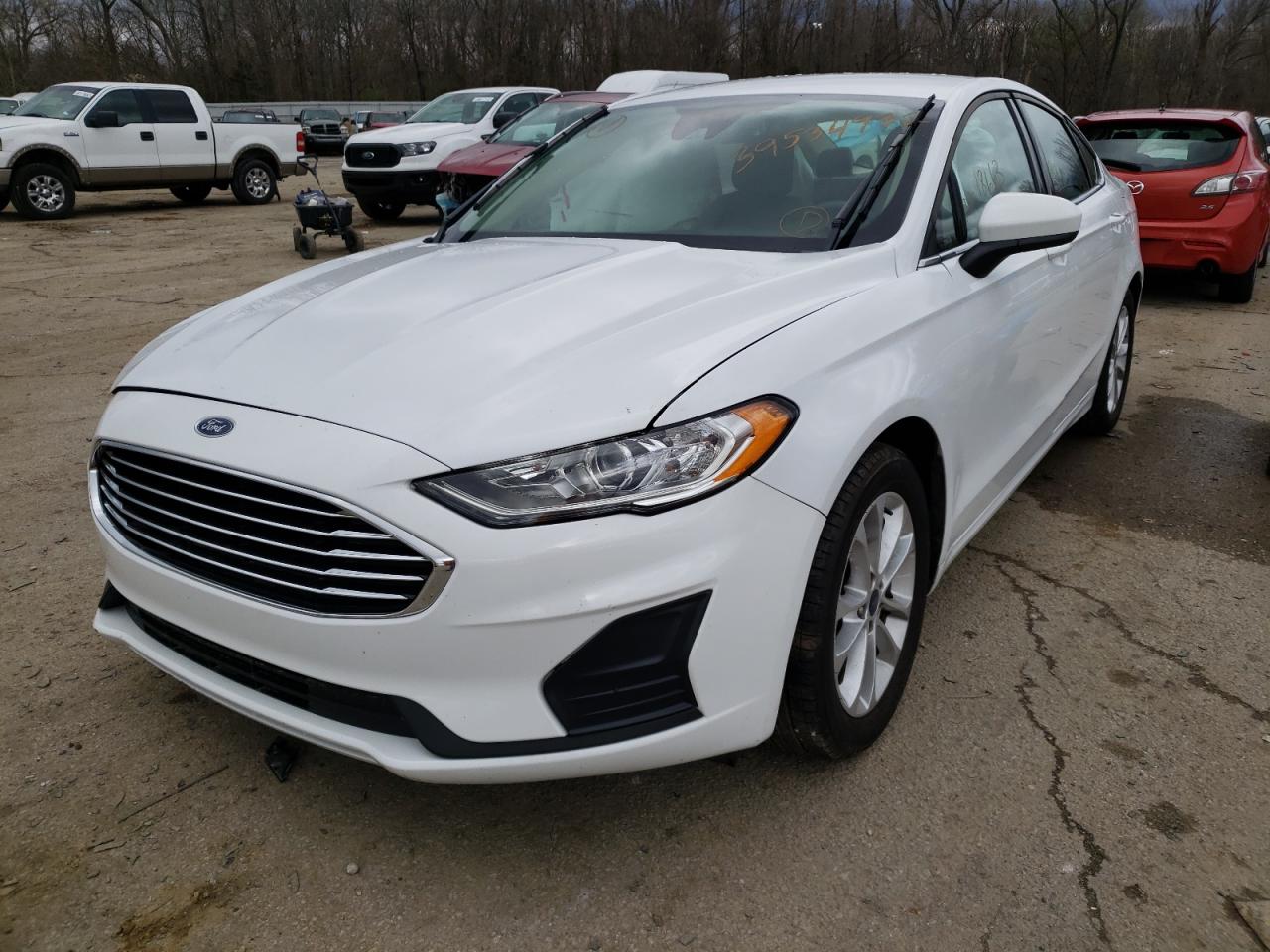 Photo 2 from auction – 2019 FORD FUSION SE with VIN 3FA6P0HD9KR282404
