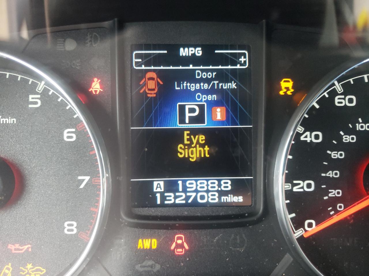 Photo 8 from auction – 2013 SUBARU LEGACY 2.5 with VIN 4S3BMBP63D3030648