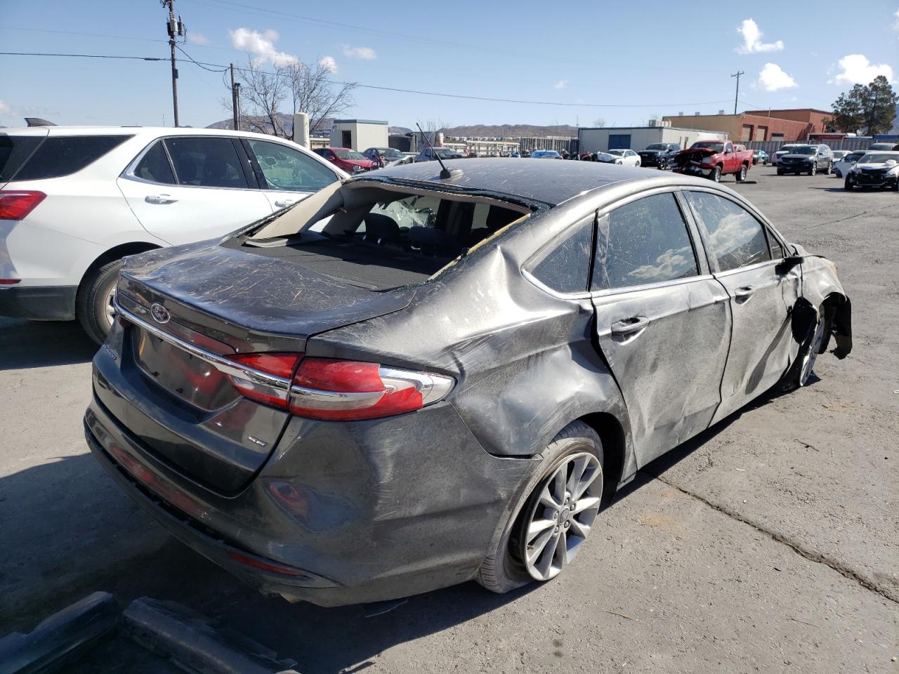 Photo 4 from auction – 2017 FORD FUSION SE with VIN 3FA6P0H71HR150272