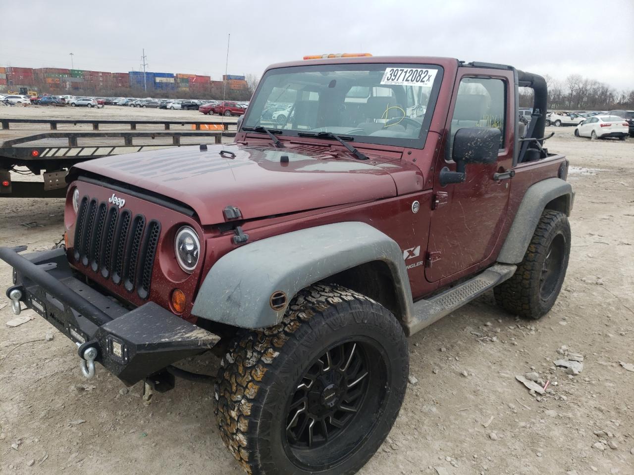 Photo 2 from auction – 2008 JEEP WRANGLER X with VIN 1J4FA24128L569233