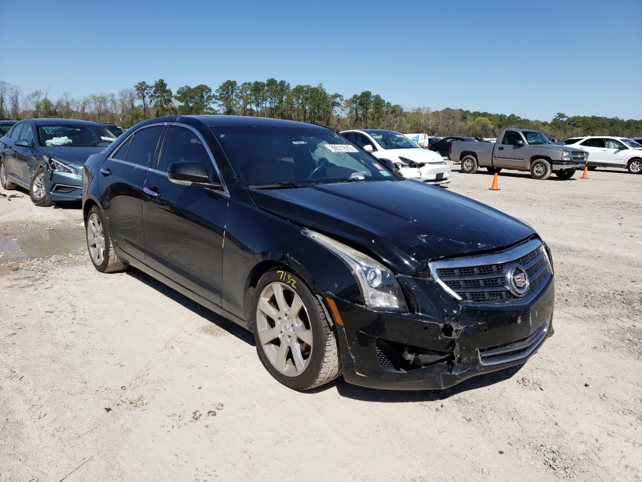 CADILLAC ATS LUXURY 2014 with VIN 1G6AB5RX8E0195819 - Photo from auction