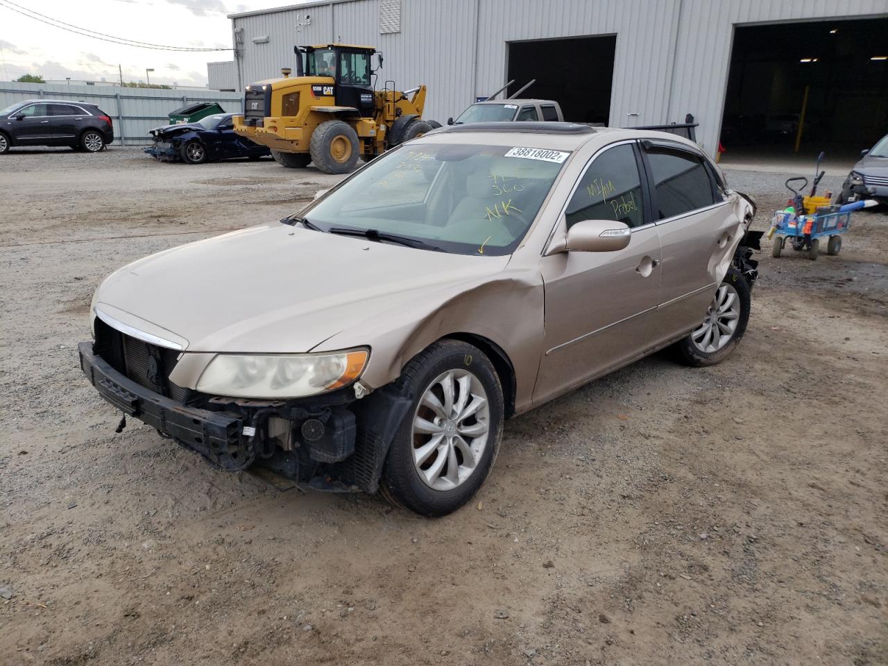 Photo 2 from auction – 2007 HYUNDAI AZERA SE with VIN KMHFC46F57A158449