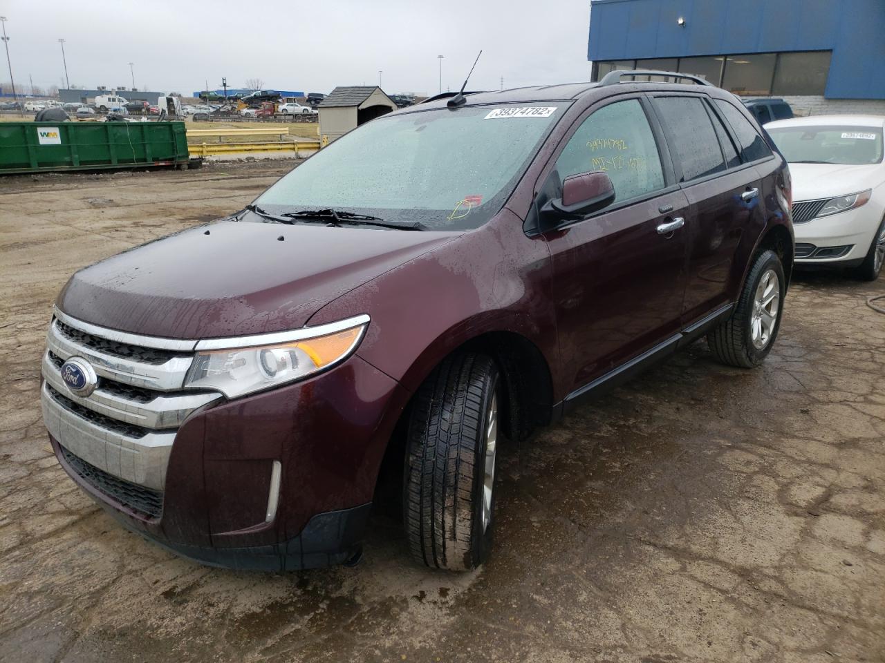 Photo 2 from auction – 2011 FORD EDGE SEL with VIN 2FMDK3JC5BBB26616