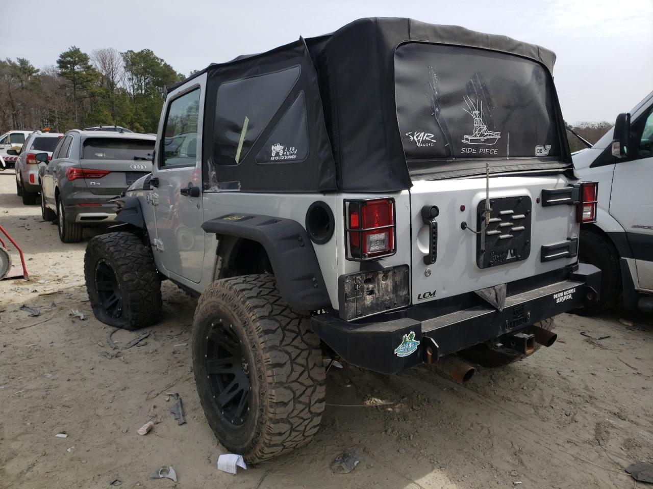 Photo 3 from auction – 2008 JEEP WRANGLER X with VIN 1J4FA24118L653706