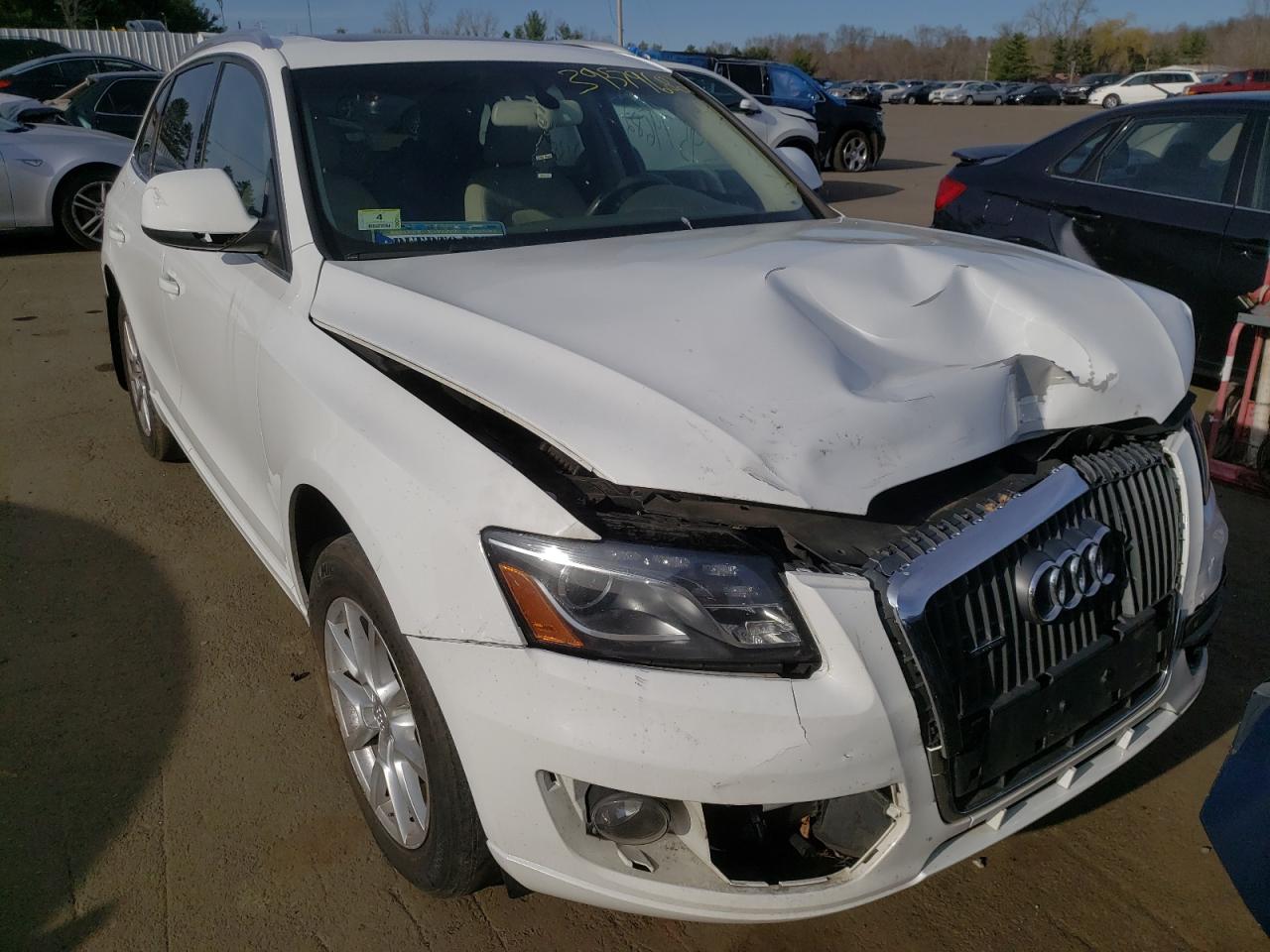 AUDI Q5 PREMIUM 2012 with VIN WA1LFAFP5CA067451 - Photo from auction