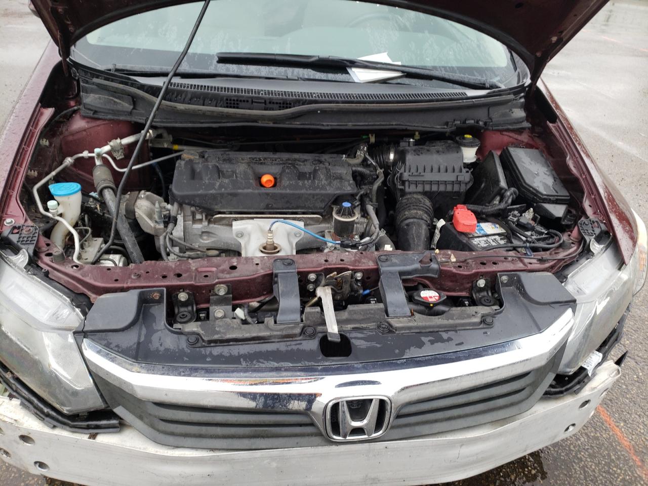 Photo 7 from auction – 2012 HONDA CIVIC LX with VIN 19XFB2F55CE078272